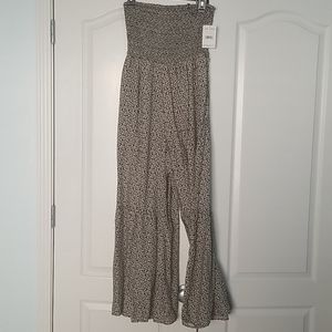 Free People Strapless Jumpsuit